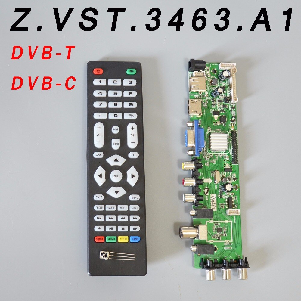 Z.VST.3463.A1  LCD ̹ , DVB-T2  TV..